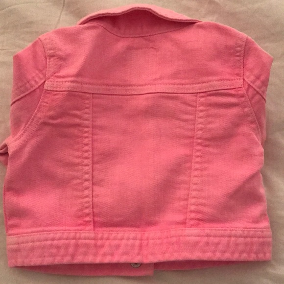 OshKosh pink jean jacket - Picture 2 of 3
